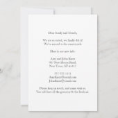 Schattig We zijn verhuisd | Platteland | Meerhuis Aankondiging (Achterkant)