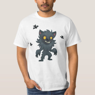 Schattig weerwolf Halloween T-shirt