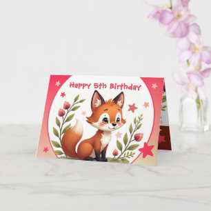 Schattig weinig voor Happy Birthday Kaart