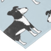 Schattig Welsh Border Collie Sheep Dog Patroon Tafelkleed (Gekanteld)