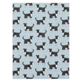 Schattig Welsh Border Collie Sheep Dog Patroon Tafelkleed (Voorkant)