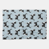 Schattig Welsh Border Collie Sheep Dog Patroon Theedoek (Horizontaal)