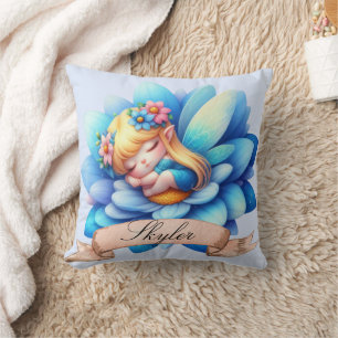 Schattig Whimsical Bloemige Zoete Dromen Slaapfee Kussen