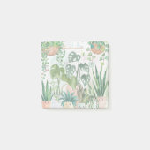 Schattig Whimsical Waterverf Huisplant Post-it® Notes (Voorkant)