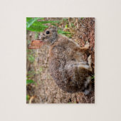 Schattig wild konijn legpuzzel (Verticaal)