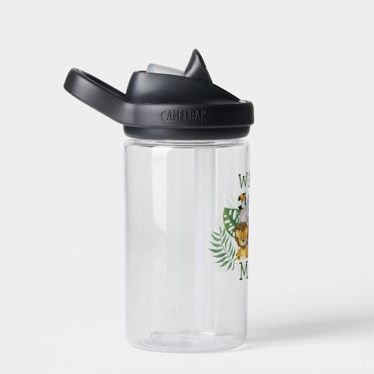 Schattig Wild One Safari Oerwoud Woodland Animals Waterfles (Rechts)