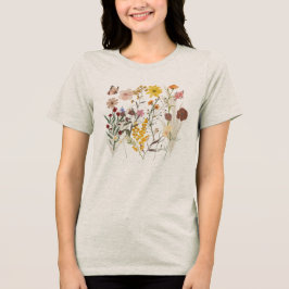Schattig wildfloral T-shirt