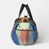 Schattig wit ganzengezicht gepersonaliseerd plunjezak (Rechts)