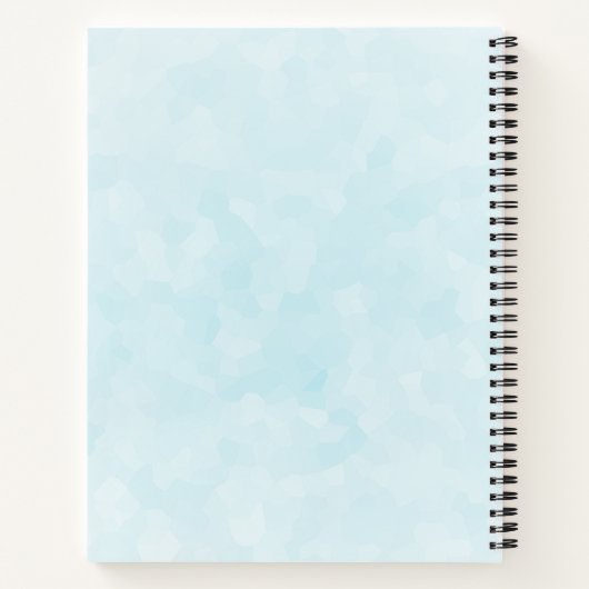 Schattig wit kitten met blauwe ogen notitieboek (Achterkant)