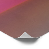 Schattig wit konijn op grasheuvel bij zonsopgang poster (Hoek)