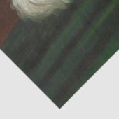 Schattig wit portret Tissuepapier (Detail)