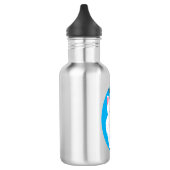 Schattig wit west highland terrier cartoon waterfles  (Links)