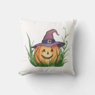 Schattig Witchy Pumpkin-Sierkussen Kussen