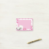 Schattig Witte Kittens Post-it® Notes (Op bureau)