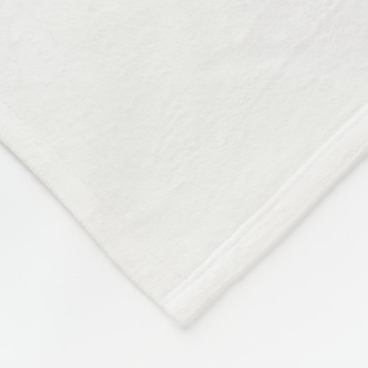 Schattig Witte West Highland Terrier Fleece Deken (Hoek)