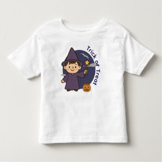 Schattig Wizard Trick or treat-ontwerp Kinder Shirts