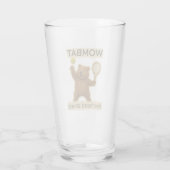 Schattig Wombat-tennisontwerp - Grappig Australisc Glas (Achterkant)