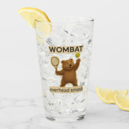 Schattig Wombat-tennisontwerp - Grappig Australisc Glas