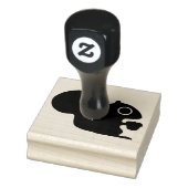 Schattig Woodland Eekhoorn met Nut Rubberstempel (Stempel)
