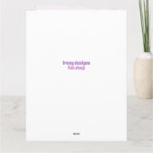 Schattig Yoga Blond Meisje Dit Zal Ook Voorbij Gaa Kaart (Achterkant)