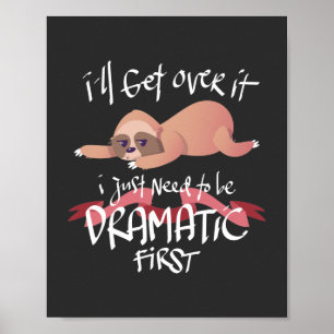 Schattig zal ik over de hand lopen. poster