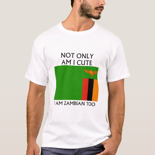 schattig zambiaans t-shirt (Voorkant)