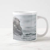Schattig Zee Otter Grote Koffiekop (Rechts)