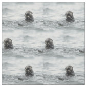 Schattig Zee Otter Stof (Swatch)