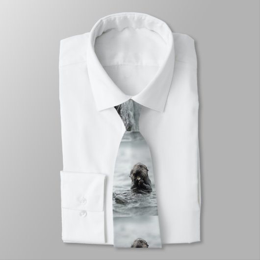 Schattig Zee Otter Stropdas (Gebonden)