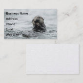 Schattig Zee Otter Visitekaartje (Voorkant / Achterkant)