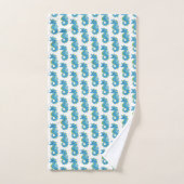 Schattig zeedier - Zeepaardje Bad Handdoek (Handdoek)