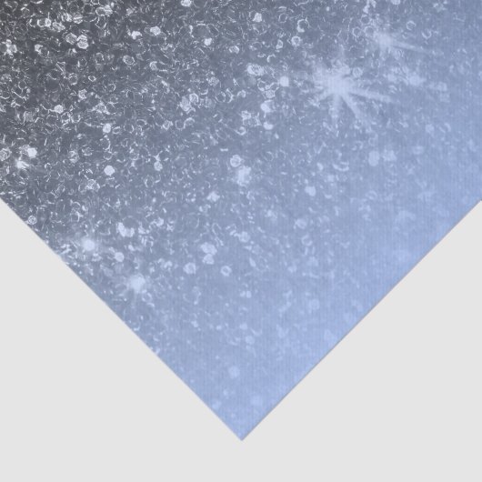 Schattig zilveren glitter tissuepapier (Detail)