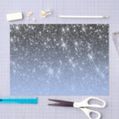 Schattig zilveren glitter tissuepapier (Craft)