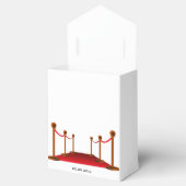 Schattig zoet 16 wit & rode tapijt verjaardagsfees bedankdoosjes (Geopend)