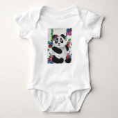Schattig Zoete Panda Beer Romper (Voorkant)