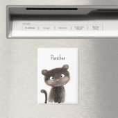 Schattig Zoete Panter Dier Magneet (Insitu (Vaatwasser))
