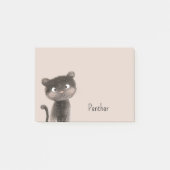 Schattig Zoete Panter Dier Post-it® Notes (Voorkant)