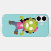 Schattig Zombie Cartoon Meisje Case-Mate iPhone Case (Achterkant (horizontaal))