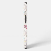 Schattig zomer abstract patroon iPhone hoesje (Linkerkant)
