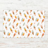 Schattig zomer ijs patroon tissuepapier