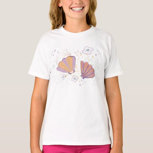 schattig zomerpersonage t-shirt (Voorkant)
