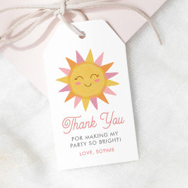 Schattig Zonneschijn Eerste Reis Rond de Zon Verja Cadeaulabel