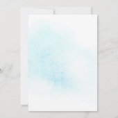 Schattig zonneschijn Hier komt de zoon Baby Shower Kaart (Achterkant)