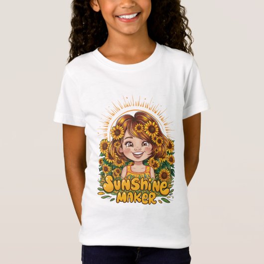 schattig zonneschijn maker tshirt (Voorkant)