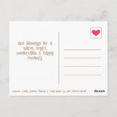 Schattig Zonneschijn Regenbogen Word Gauw Beter He Briefkaart (Achterkant)