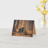 Schattig zwart Beer foto Kaart (Gele Bloem)