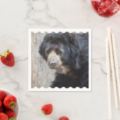 Schattig zwart Beer Servetten (Insitu)