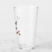 Schattig zwart en rood Coolste neef ooit Glas (Links)