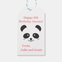 Schattig zwart en wit eenvoudige Kawaii Panda Beer