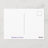 Schattig zwart kitten pompoenen en lint briefkaart (Achterkant)